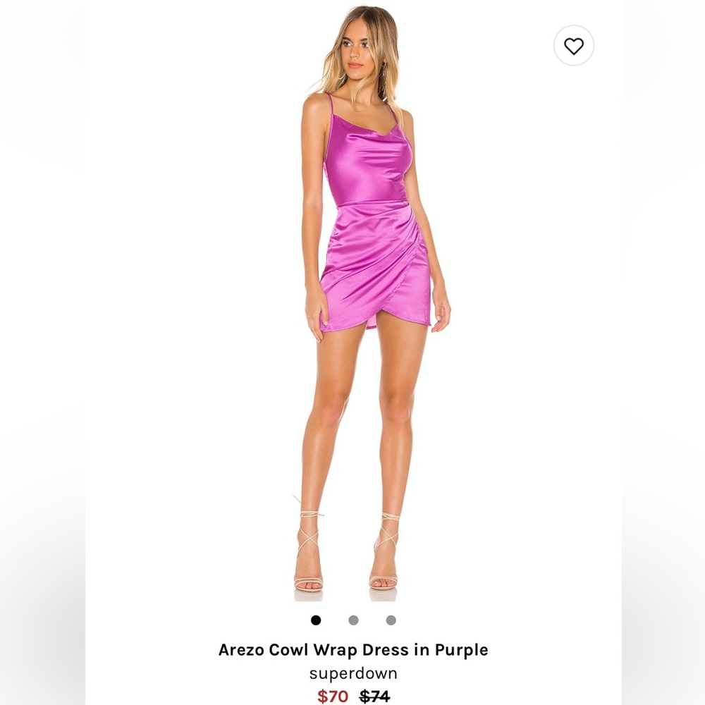 Superdown Purple Mini Dress